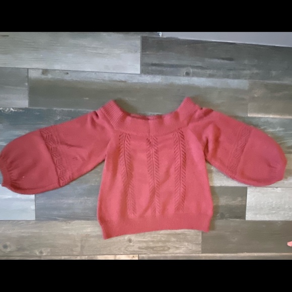 Mink Pink off shoulder sweater - Picture 5 of 11